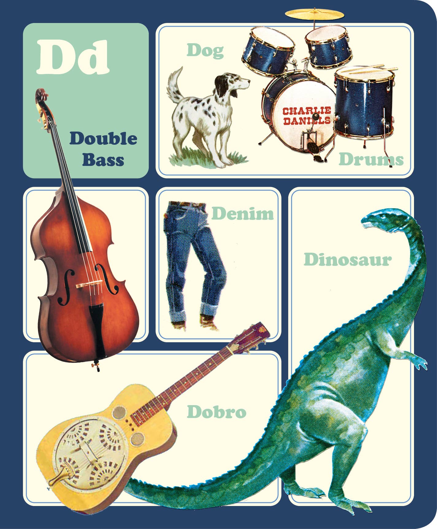 Country Music ABC - Children's Board Book