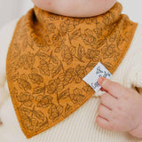 4 Pack Baby Bandana Bibs - Eden
