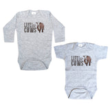 "Life is better with cows" baby bodysuit