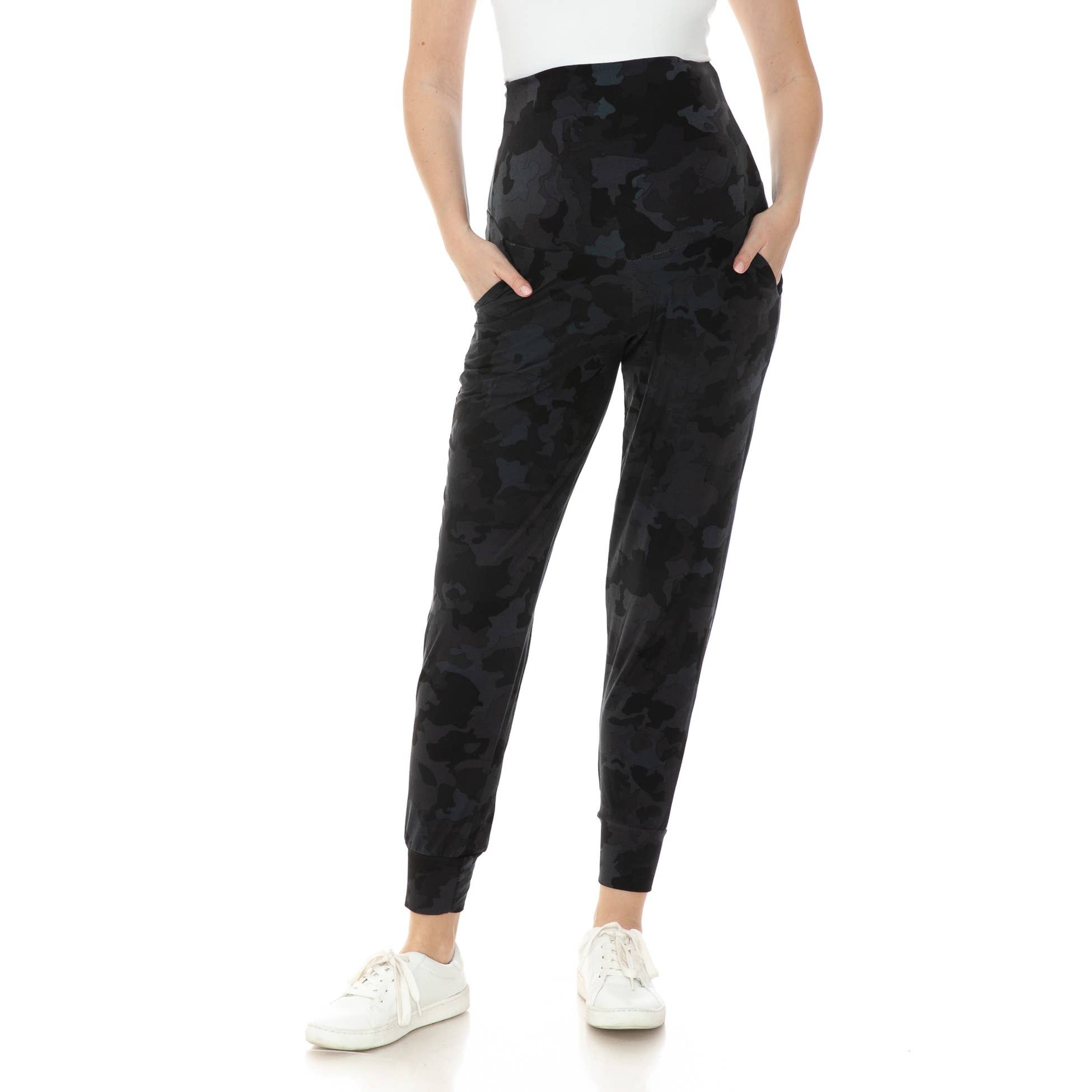 Buttery Soft Maternity Comfort Print Joggers