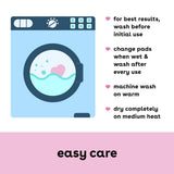 Bamboobies | 12 Pack Washable Nursing Pads - Regular & Overnight