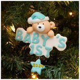 Baby's First Christmas Clay Ornament