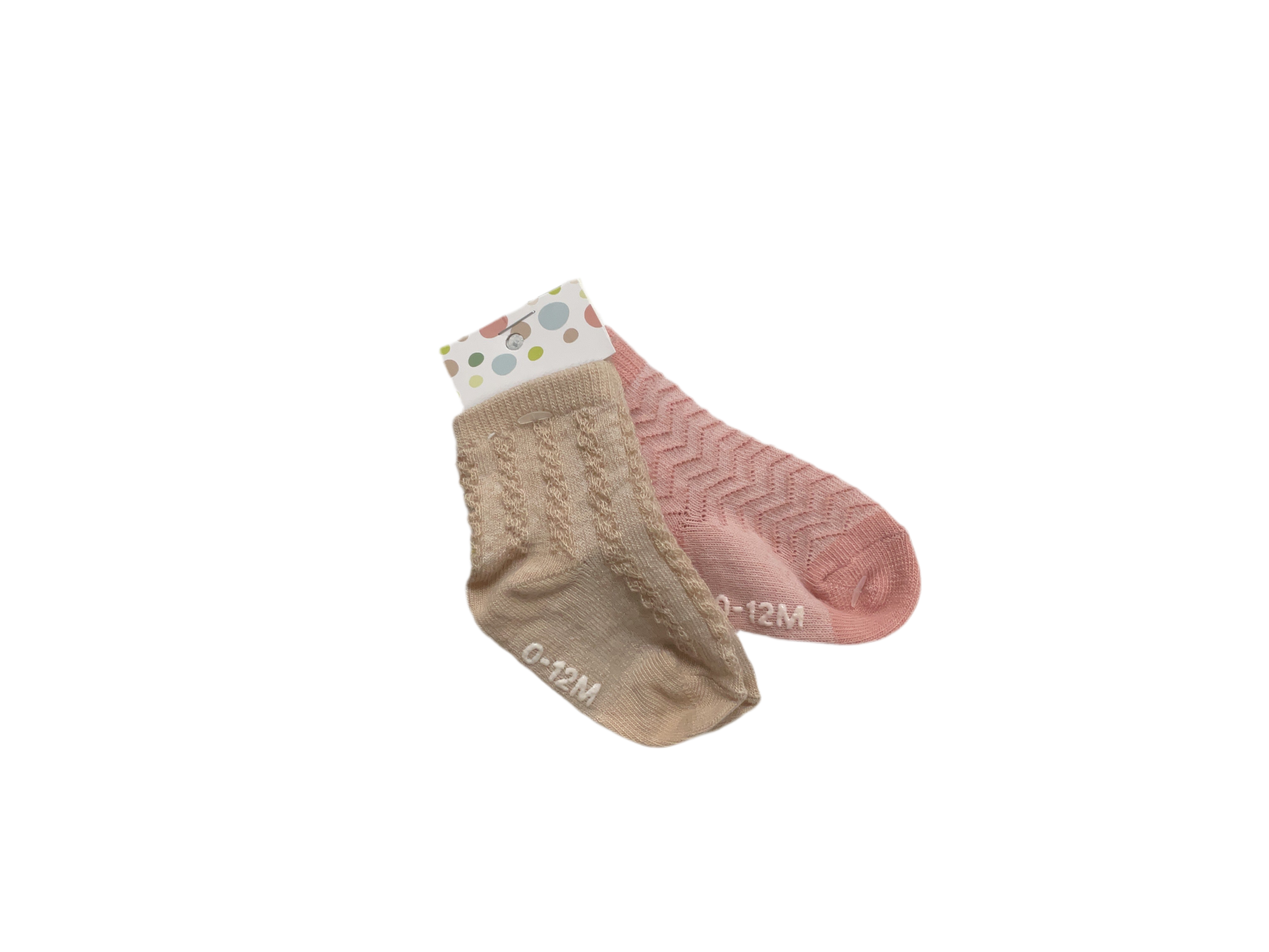 Little Me 2Pc Socks 0-12M