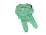 Rabbit + Bear Organics- Jolly Green Sweater Outfit