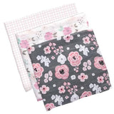 Flower Muslin Swaddle 3Pk