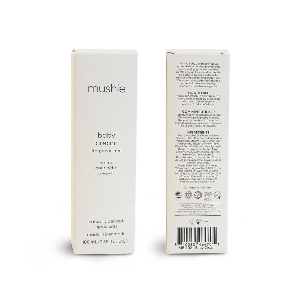 Mushie Baby Cream