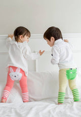 Vaenait Baby - Baby Leggings - Pink Bunny