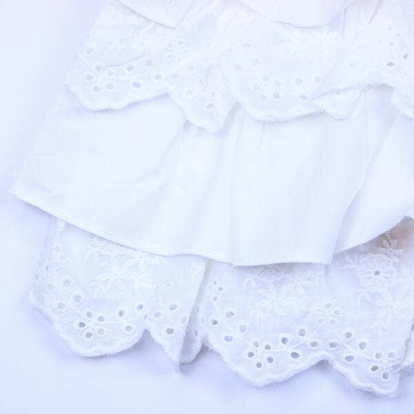 Eyelet Tiered Tank