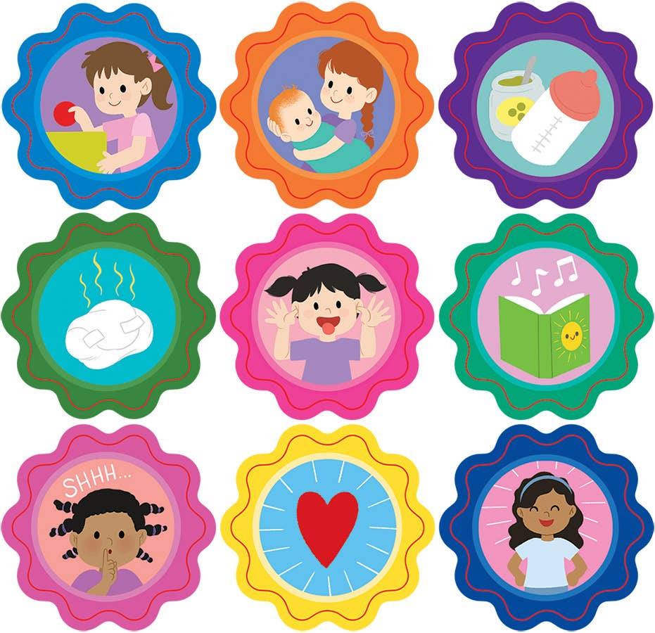 Big Sister Club Board Book with Reward Chart & Stickers