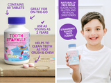 Jack N' Jill Tooth Sparkles, 60 Tablets