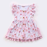 Bunny Blooms Girls Dress