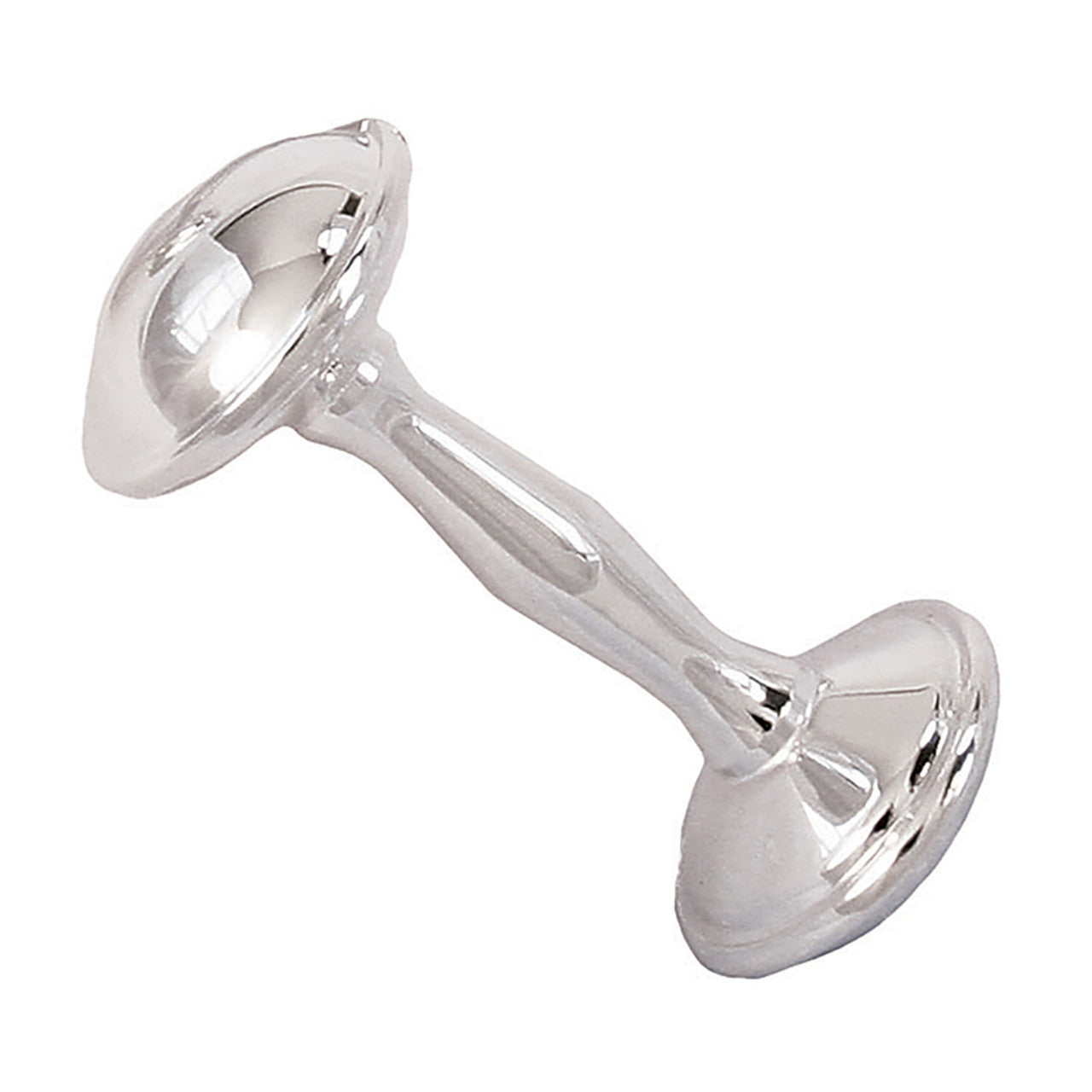 Silver Baby Keepsake Rattle