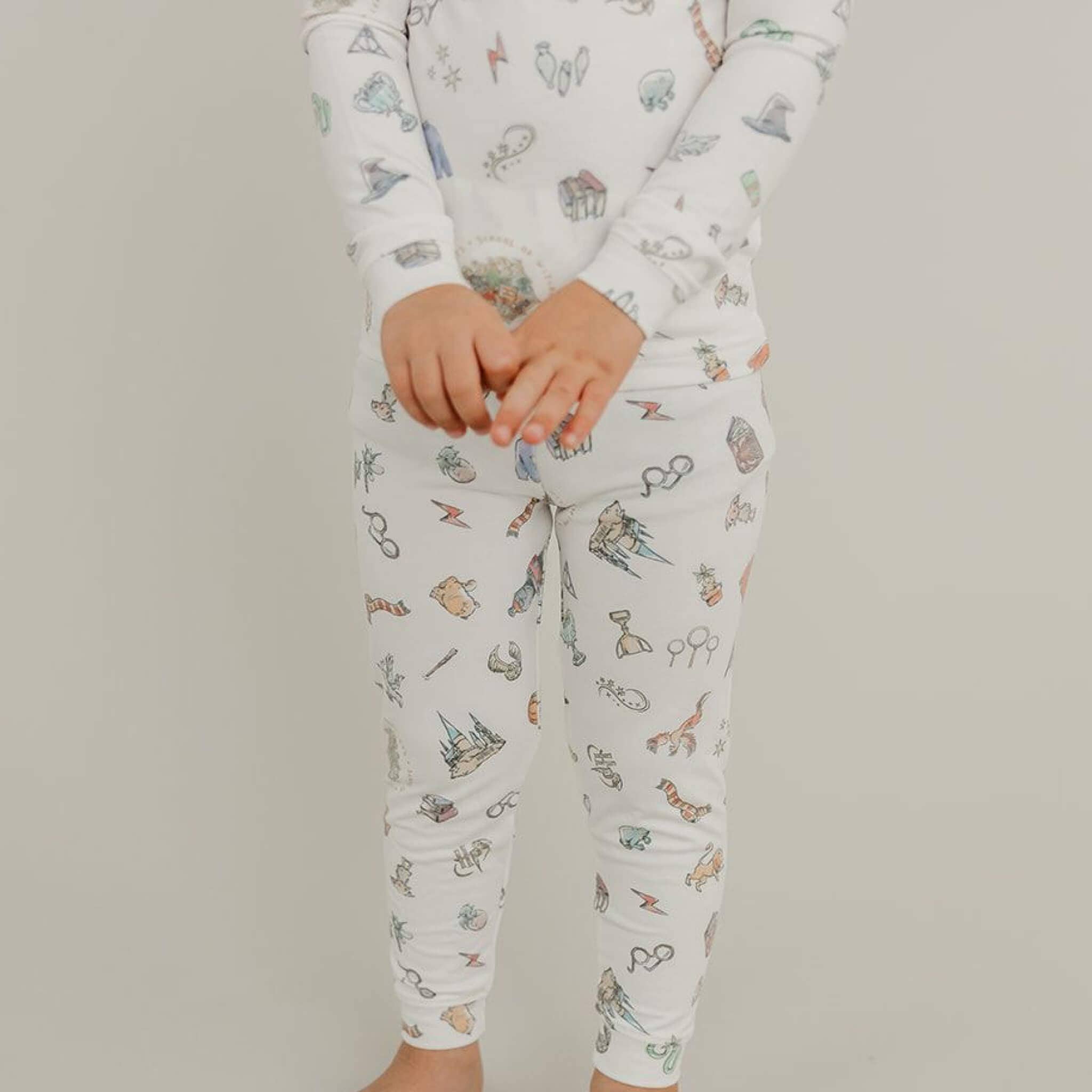 2pc Long Sleeve Pajama Set - Wizarding World