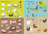 Little First Stickers Farm : Usborne