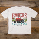 Farmers Growing America Red Tractor Youth Shirt