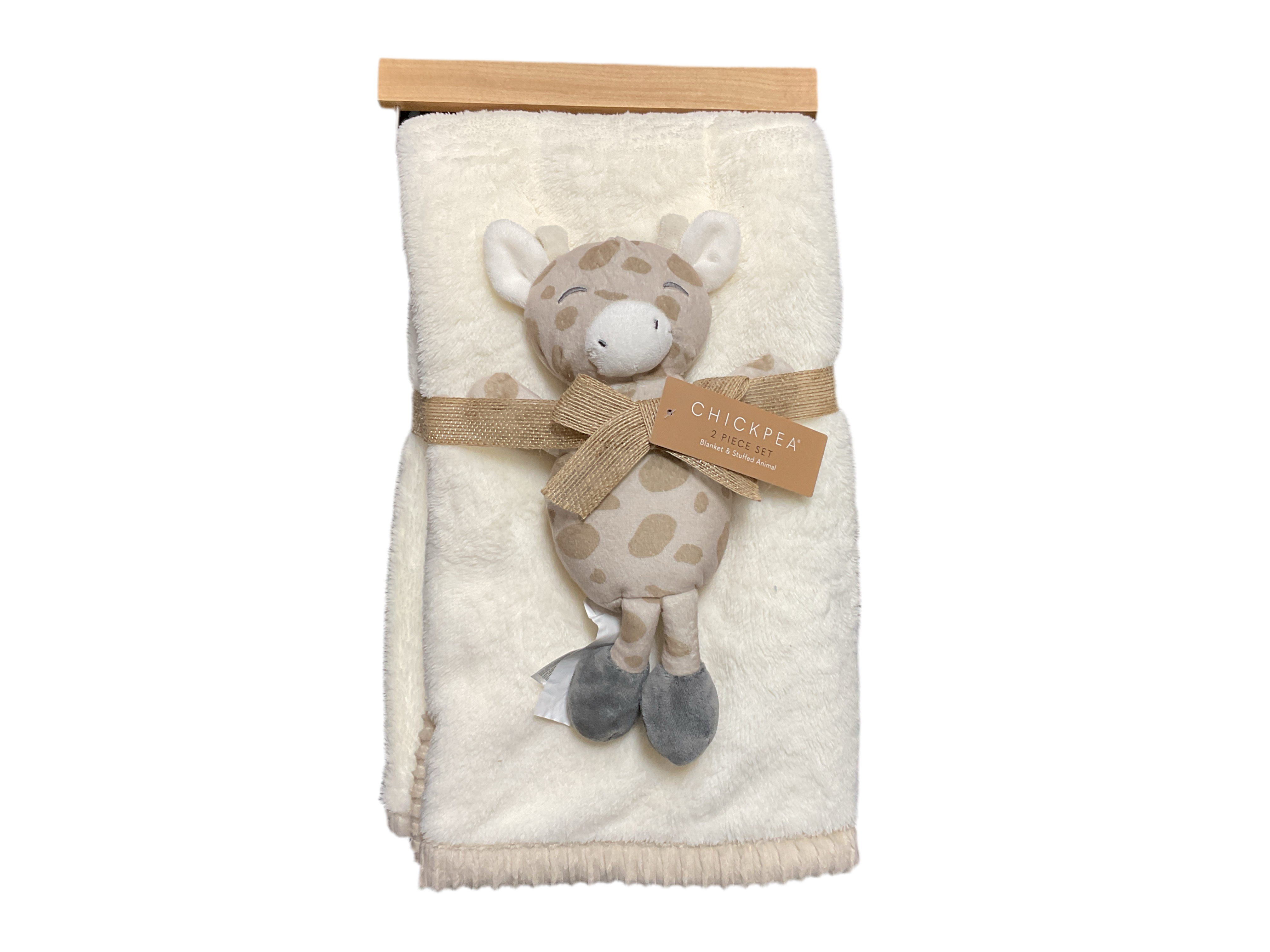 Chickpea- 2Pc Blanket & Stuffed Toy Set