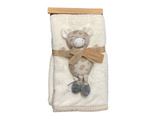 Chickpea- 2Pc Blanket & Stuffed Toy Set