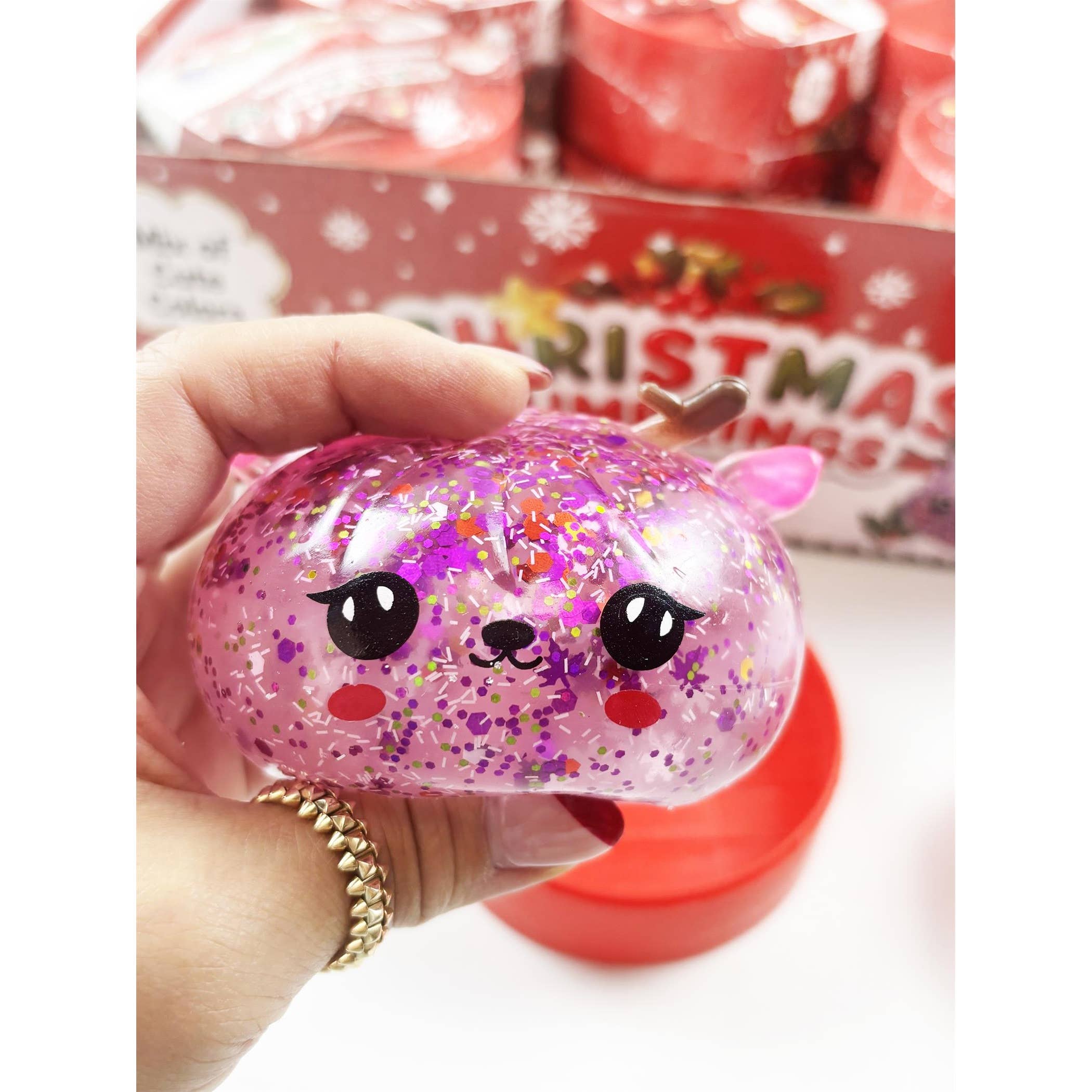 Christmas Reindeer Dumpling Squishy