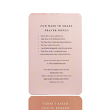 Prayers to Share Pass-Along Notes - Gifts