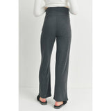 Straight Leg Maternity Terry Lounge Pants