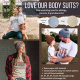 Farmers Growing America Green Tractor Bodysuit