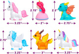 Tub Works® Fantasy™ Mold Free Bath Toys, 6 Pack