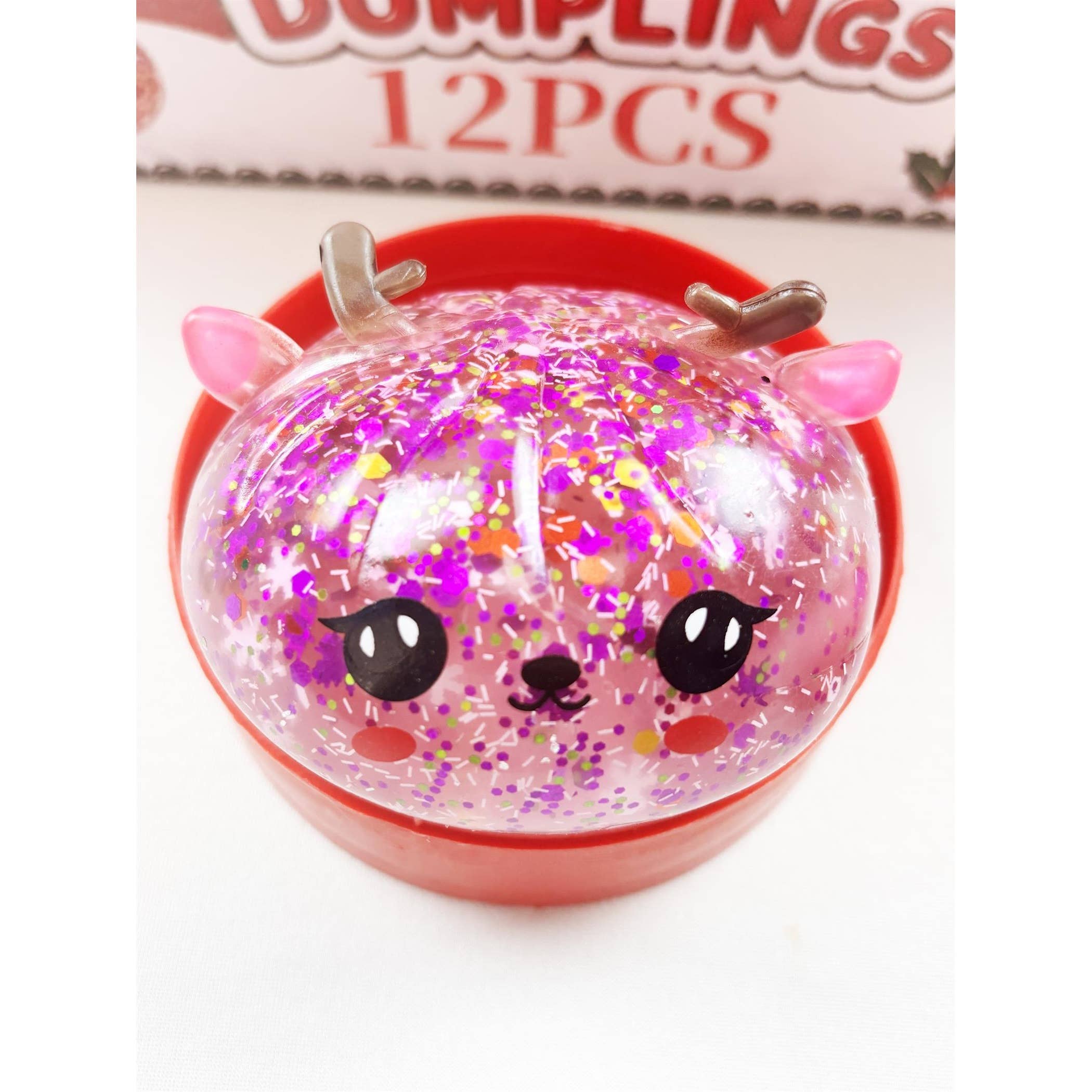 Christmas Reindeer Dumpling Squishy