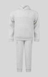 Toddler Boys Fleece Quilting Hoodie and Jogger Set