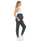 Buttery Soft Maternity Comfort Print Joggers