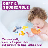 Tub Works® Woodland™ Mold Free Bath Toys, 6 Pack