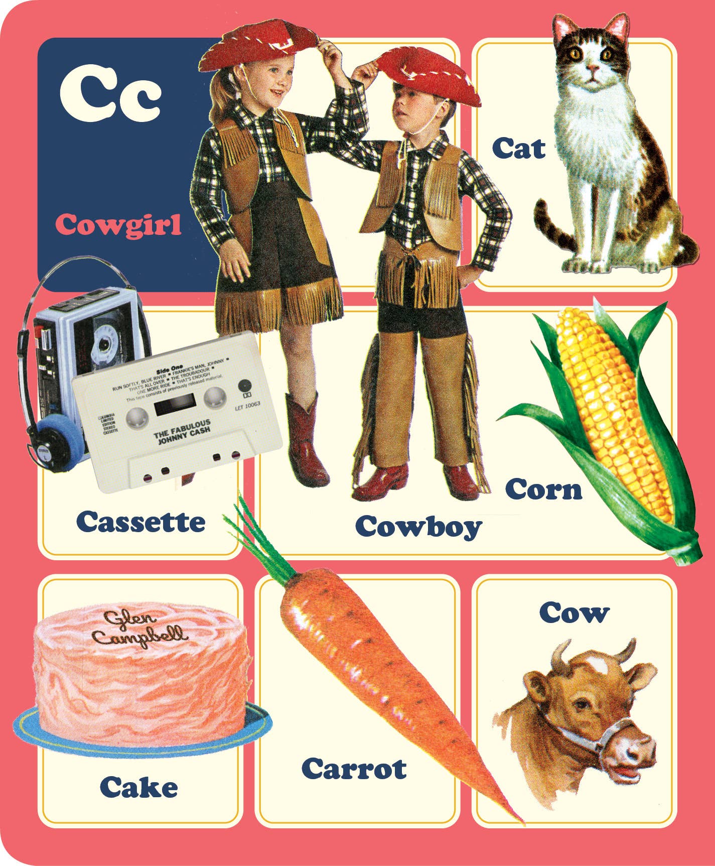 Country Music ABC - Children's Board Book