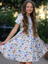 Back To School Twirl Dress