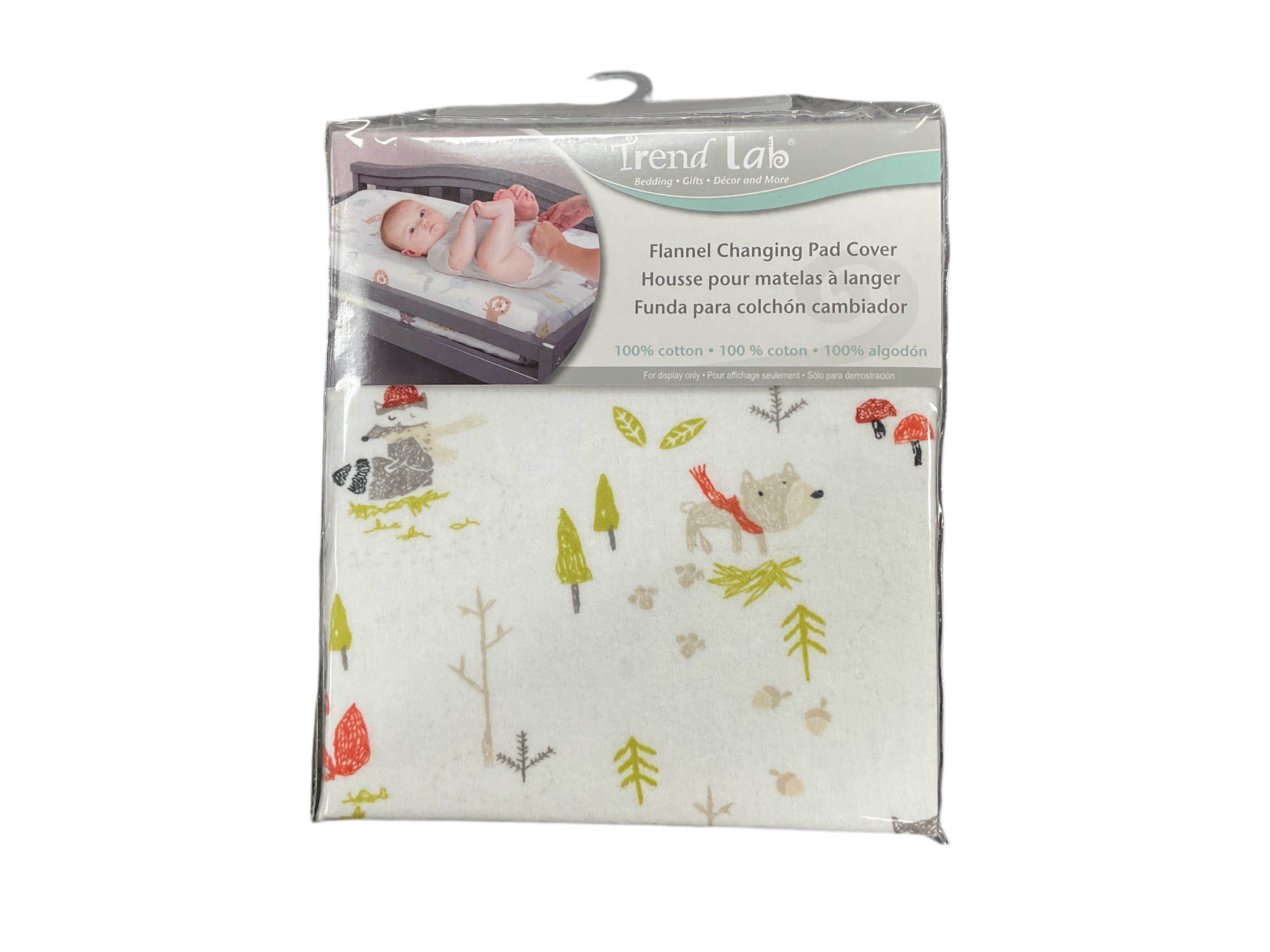TREND LAB | Changing Pad Cover - Winter Wonderland