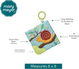 Mary Meyer® Crinkle Teether: Skippy Snail 6"