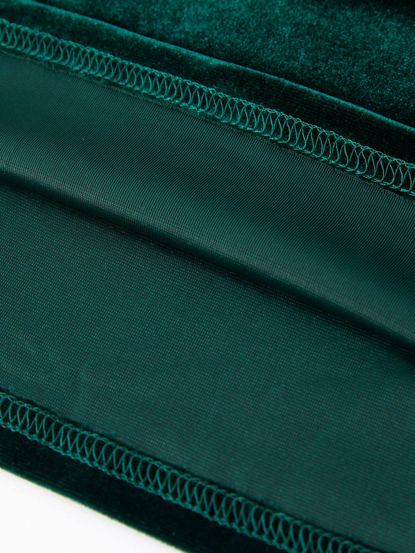 Rylee Faith Designs - Christmas Dark Green Velvet Girls Dress