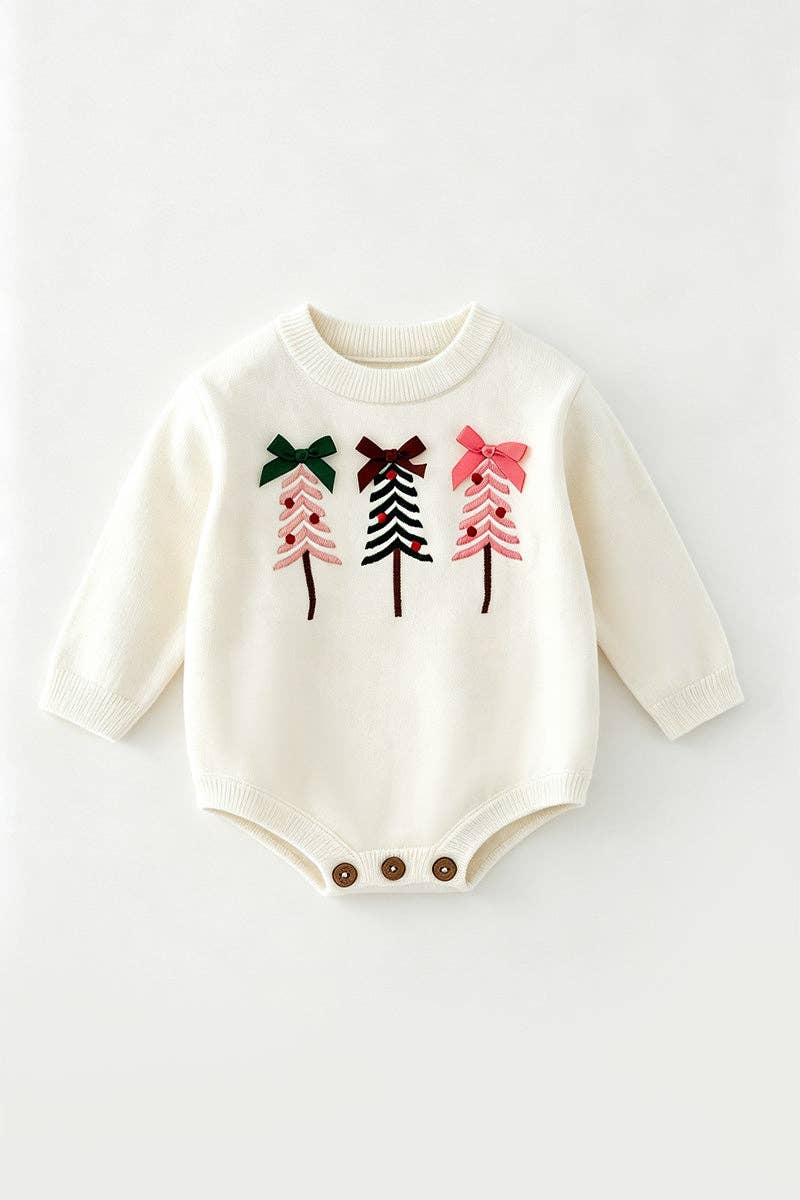 Christmas Tree Knit Bodysuit