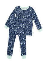 Blast Off Bamboo Viscose Long Sleeve Pajama Set