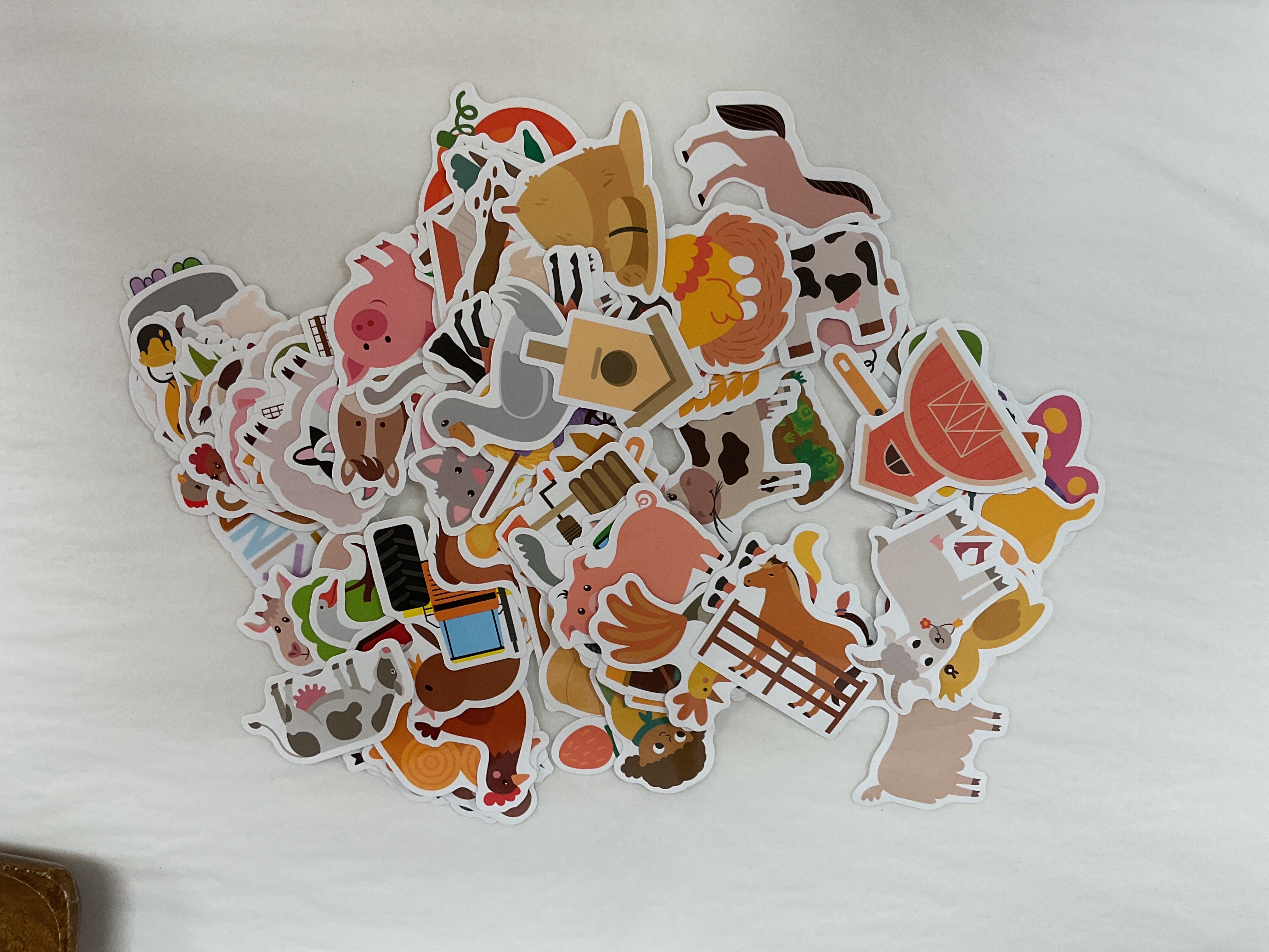 Assorted 1Pc Farm Stickers