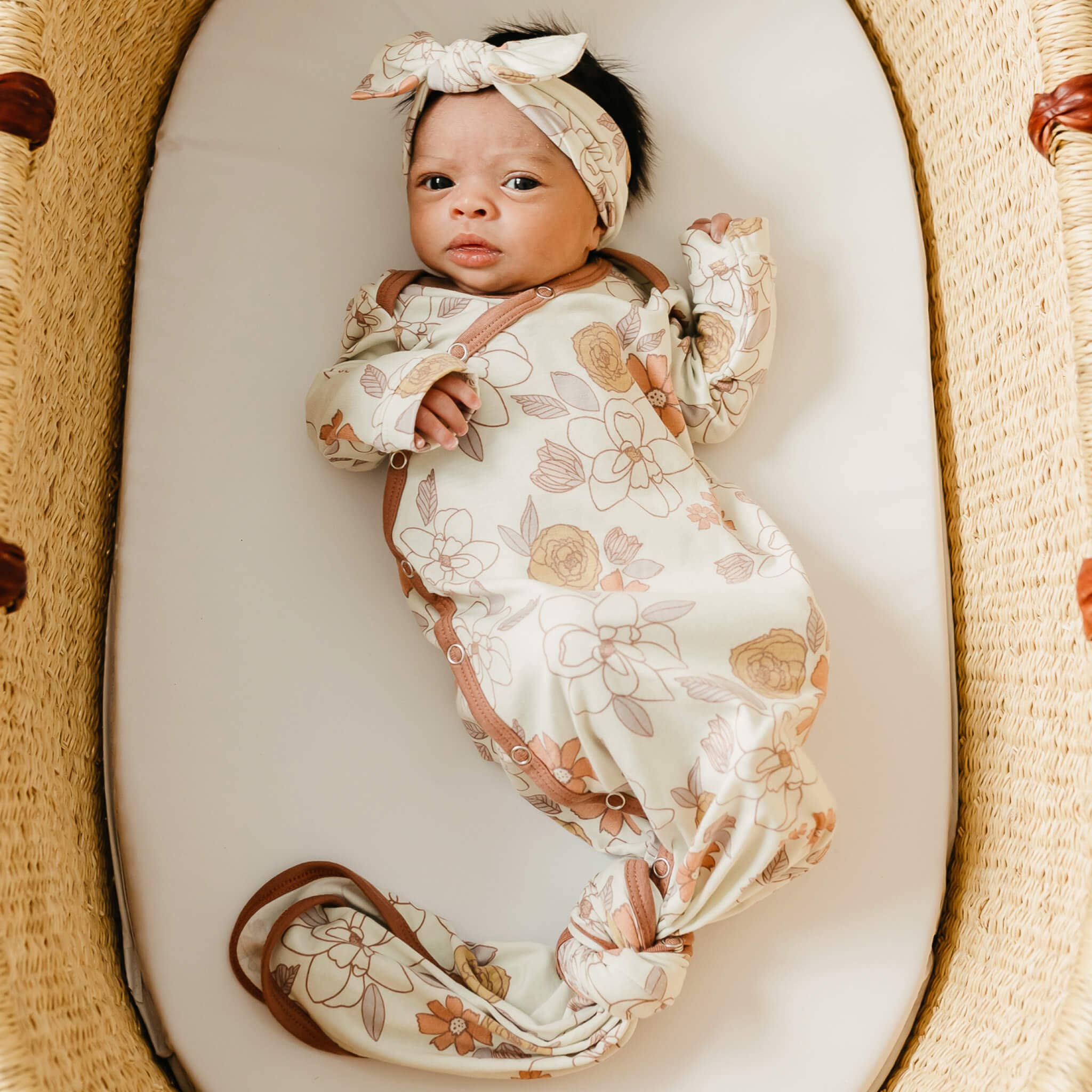 Newborn Knotted Gown - Ferra
