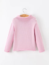Ghost Bow Knit Sweater