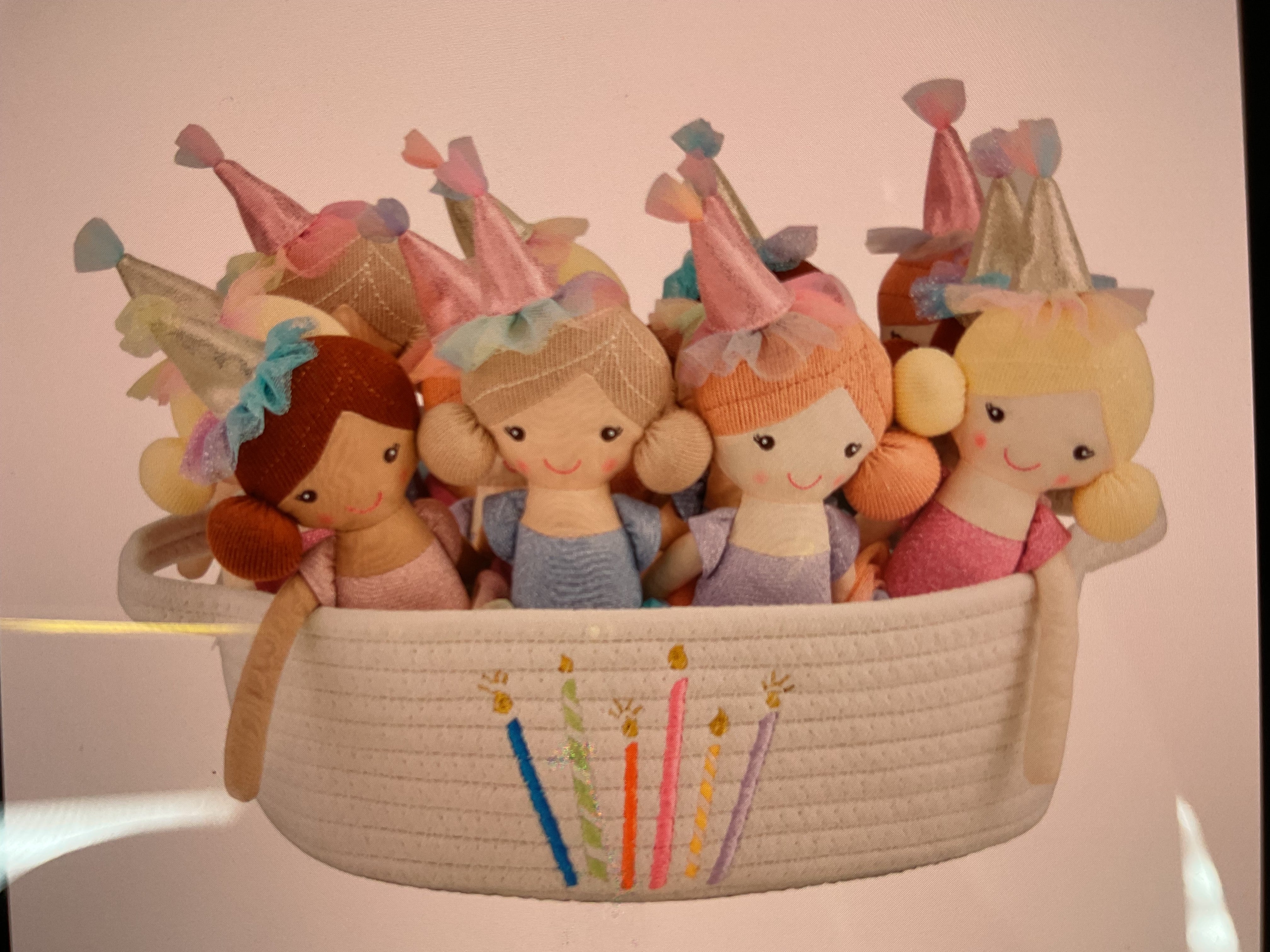 Mud Pie - Birthday Besties Dolls