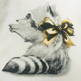 Raccoon Print Top