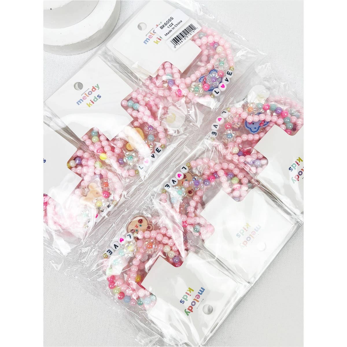 Love and Bear Layering Bracelet Set