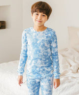 Prism Milk Blue Long Sleeve PJ's