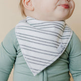4 Pack Baby Bandana Bibs - Chip