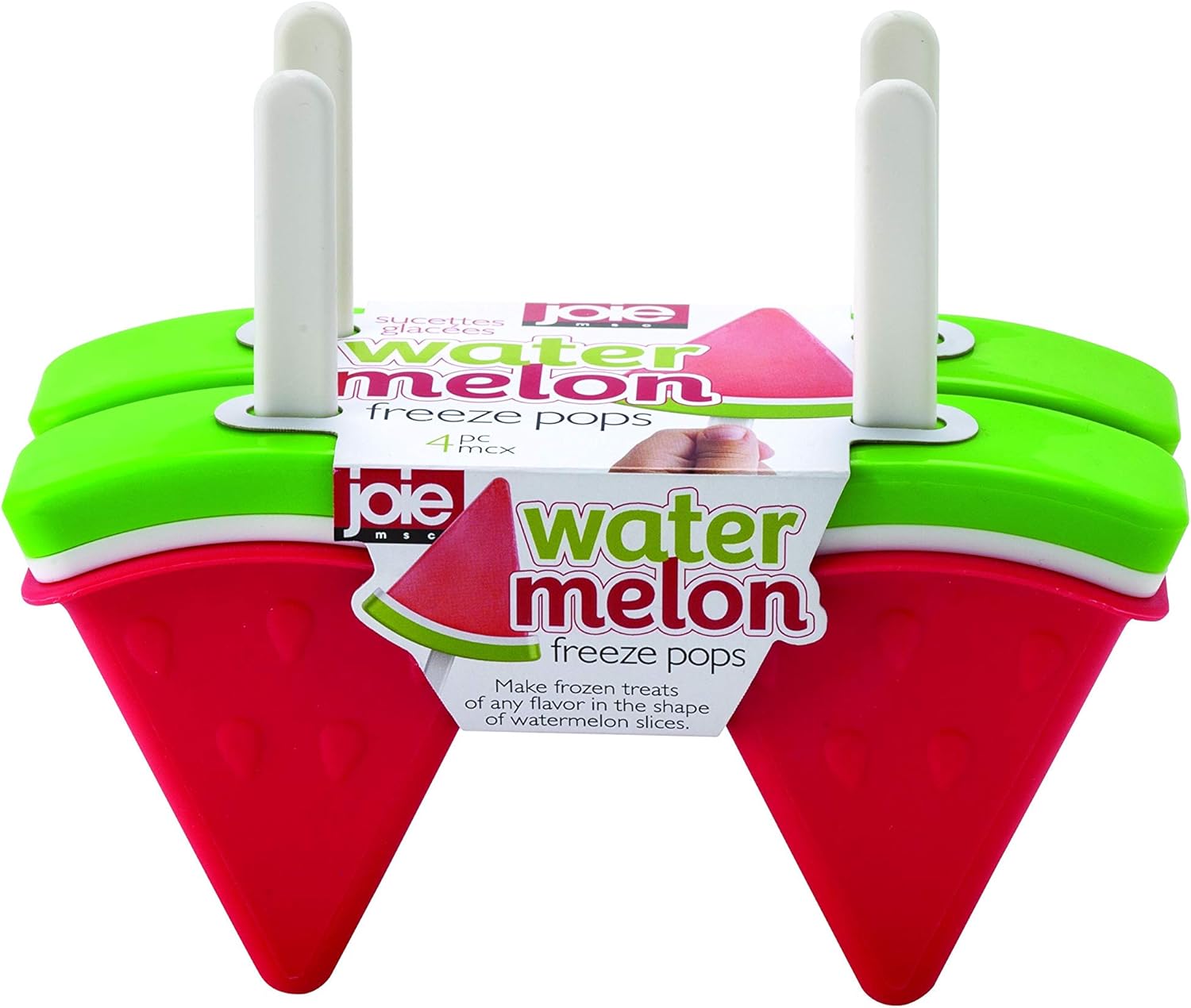 Watermelon-Shaped Popsicle Molds for Kids