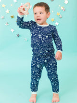 Blast Off Bamboo Viscose Long Sleeve Pajama Set