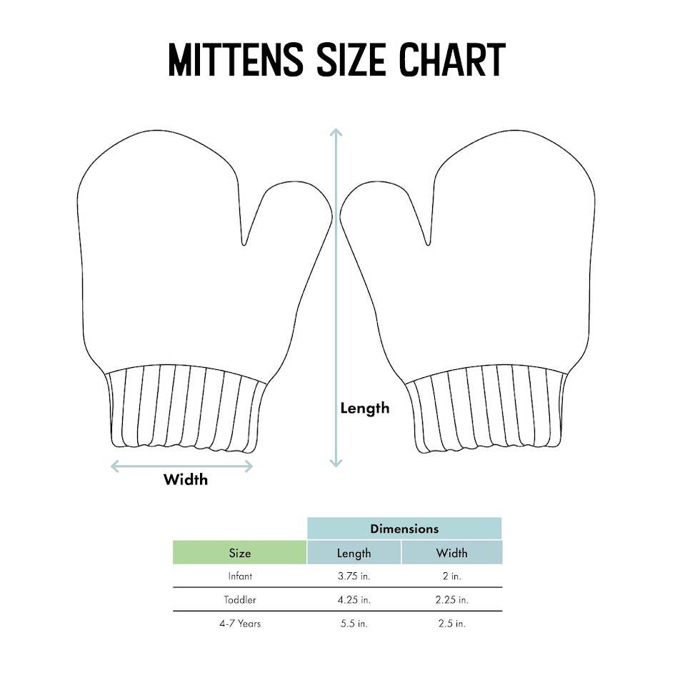 Michigan Wolverines Infant and Toddler Winter Mittens