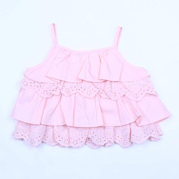 Eyelet Tiered Tank
