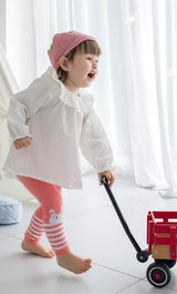 Vaenait Baby - Baby Leggings - Pink Bunny